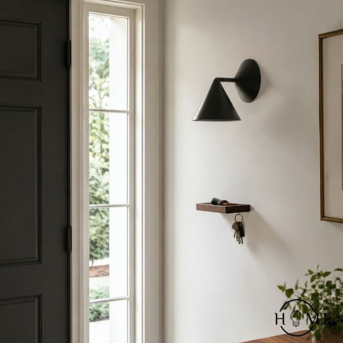 Brivana Sconce Wandlamp - Moderne verlichting van messing voor slaapkamer en gang HL1620