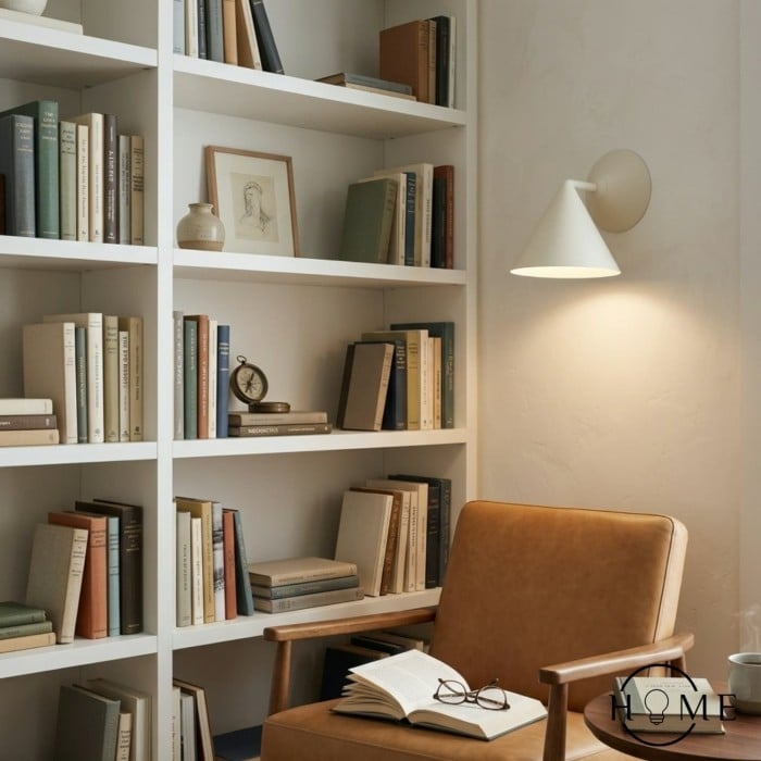 Brivana Sconce Wandlamp - Moderne verlichting van messing voor slaapkamer en gang HL1620