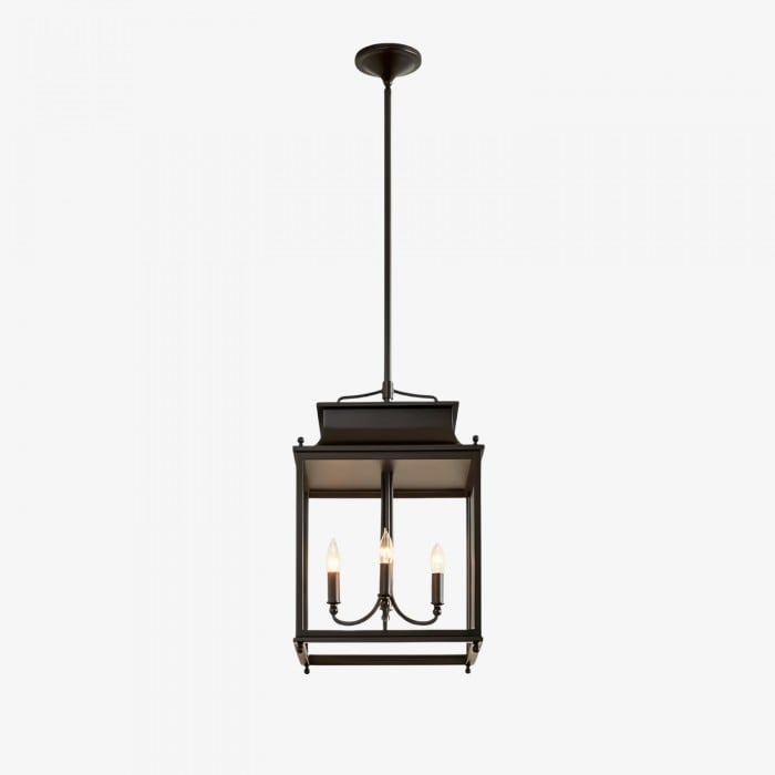 Lampada a sospensione moderna per esterni Yolvira - Lampada a sospensione in metallo per esterni HL1429