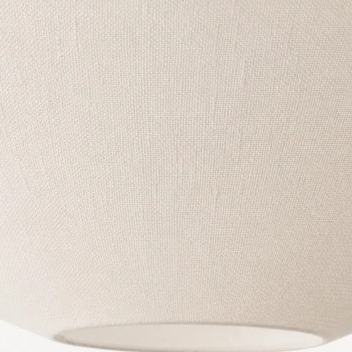 Solivara hanglamp – hanglamp met gelaagde kap en linnen HL1511