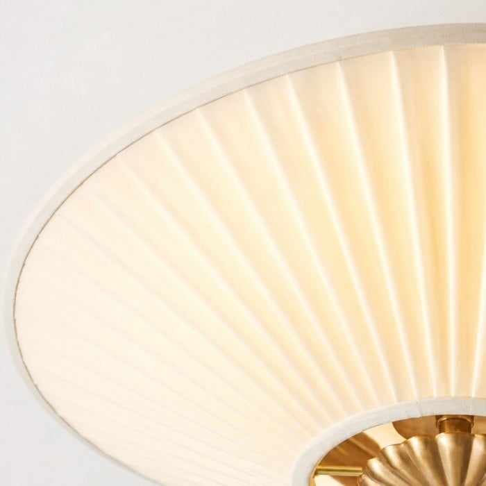 Elumina Silk Halbbündige Montage - Moderne Deckenleuchte aus Stoff HL1391