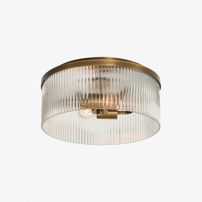 Lampada da Soffitto a filo in Vetro Rigato Cooper HL1004