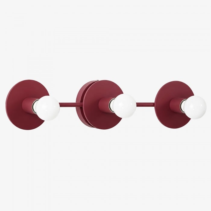 Lampada da toeletta moderna e colorata Radiro Globe - Apparecchio da bagno minimalista in più finiture HL1722