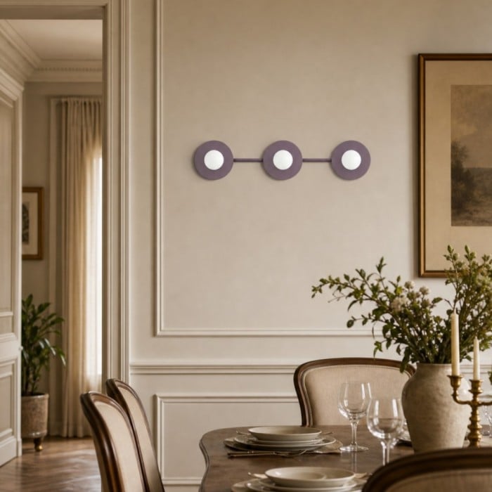Lampada da toeletta moderna e colorata Radiro Globe - Apparecchio da bagno minimalista in più finiture HL1722