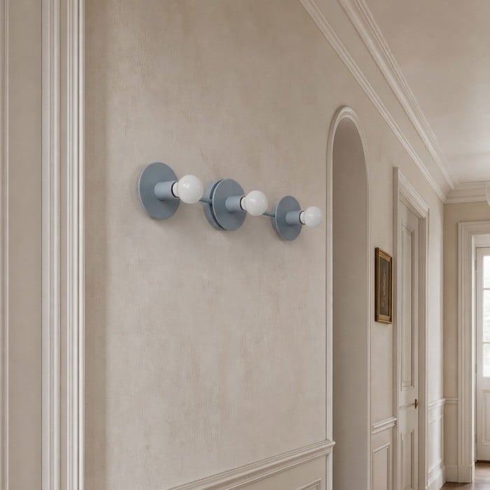 Lampada da toeletta moderna e colorata Radiro Globe - Apparecchio da bagno minimalista in più finiture HL1722