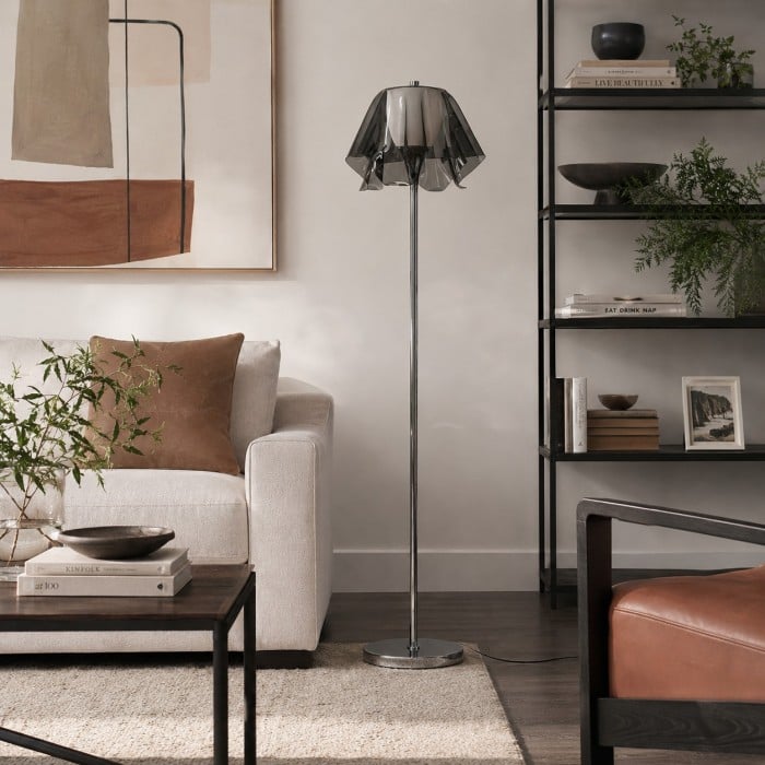Bauhaus Acrylic Flower Floor Lamp for Living Rooms HL4096