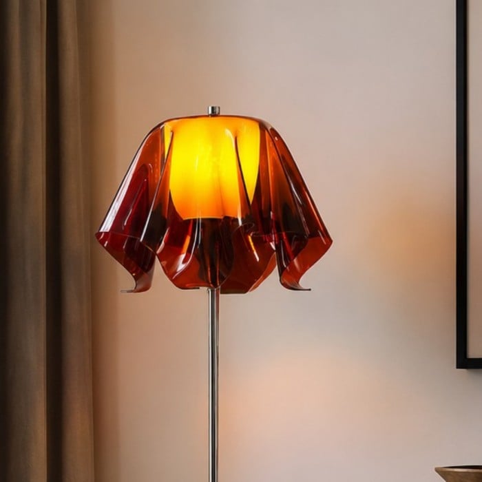 Bauhaus Acrylic Flower Floor Lamp for Living Rooms HL4096