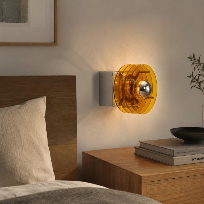 Lámpara de pared acrílica colorida Bauhaus HL4156