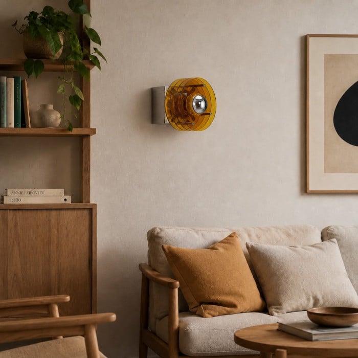 Lámpara de pared acrílica colorida Bauhaus HL4156