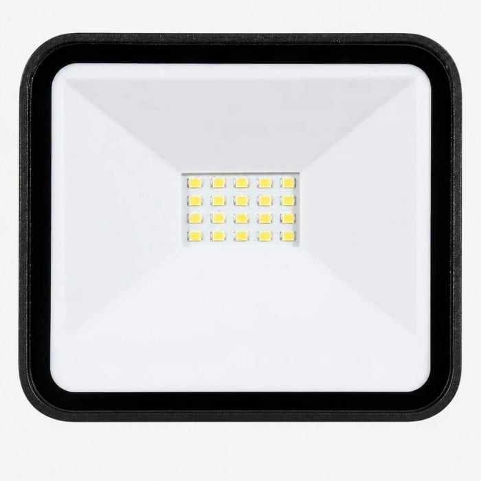 Black Aluminum Glass Outdoor Wall Lamp with Motion Sensor HL4172