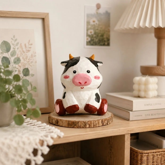 Handgeschnitzte Tierfiguren aus Holz HL4126
