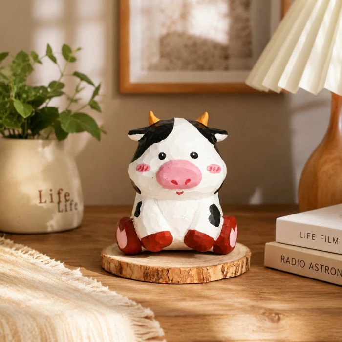 Handgeschnitzte Tierfiguren aus Holz HL4126