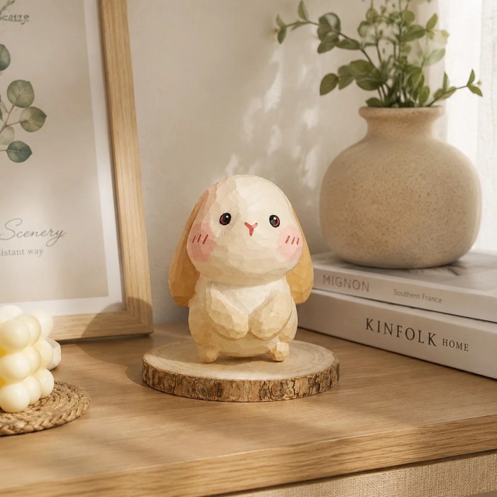 Handgeschnitzte Tierfiguren aus Holz HL4126