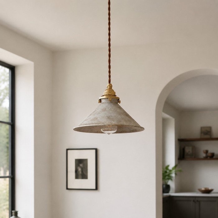 Ręcznie zardzewiała lampa wisząca w stylu nordyckim HL4190