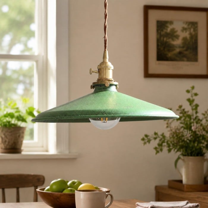 Ręcznie zardzewiała lampa wisząca w stylu nordyckim HL4190