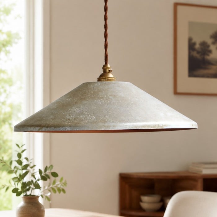 Ręcznie zardzewiała lampa wisząca w stylu nordyckim HL4190