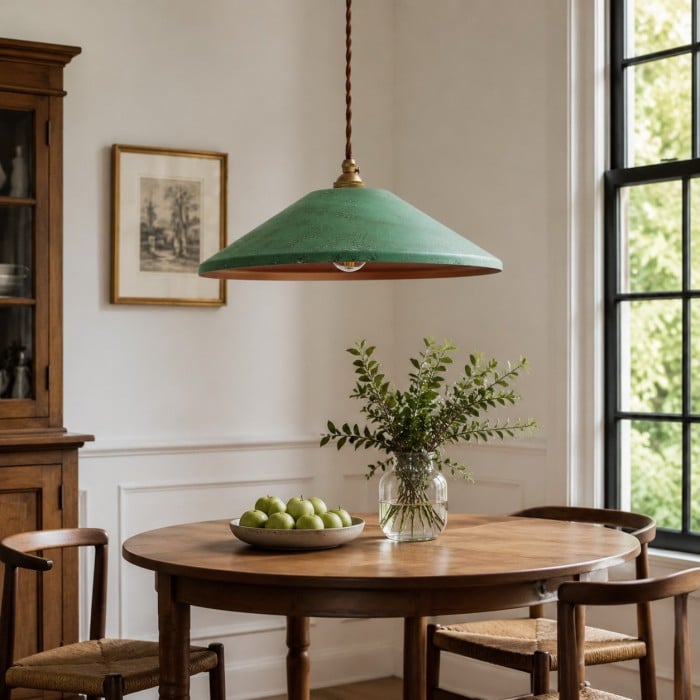 Ręcznie zardzewiała lampa wisząca w stylu nordyckim HL4190