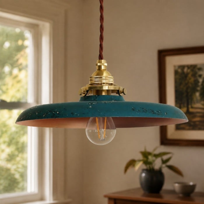 Ręcznie zardzewiała lampa wisząca w stylu nordyckim HL4190
