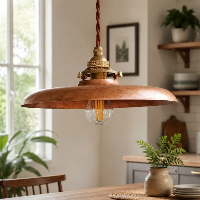 Ręcznie zardzewiała lampa wisząca w stylu nordyckim HL4190