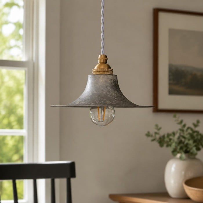 Ręcznie zardzewiała lampa wisząca w stylu nordyckim HL4190