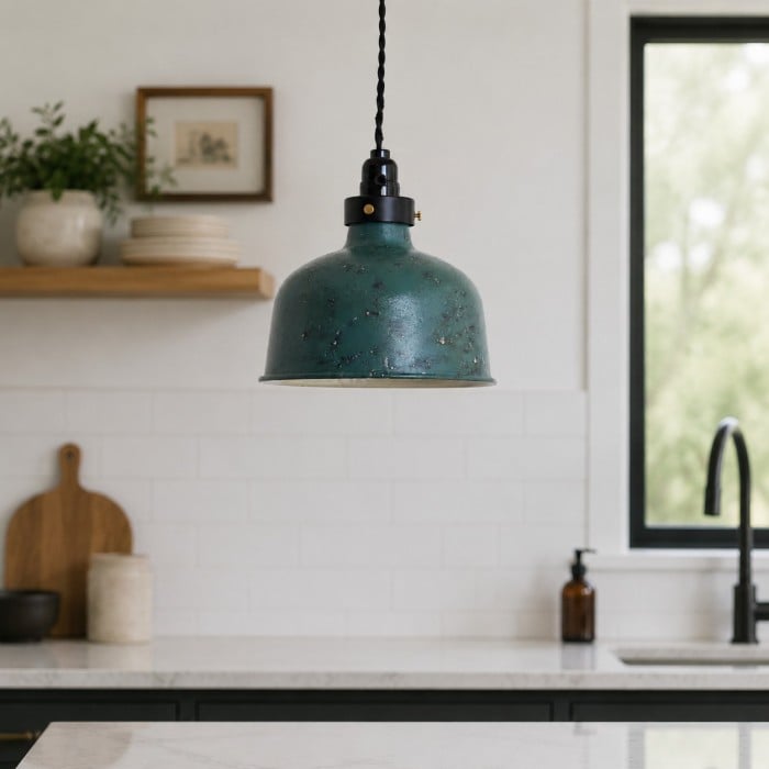 Ręcznie zardzewiała lampa wisząca w stylu nordyckim HL4190