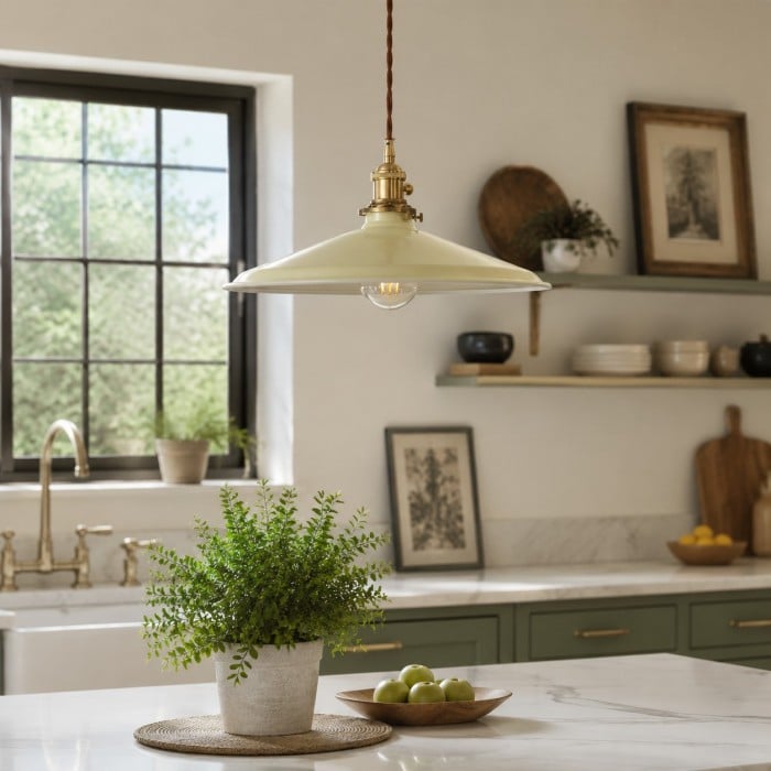 Ręcznie zardzewiała lampa wisząca w stylu nordyckim HL4190