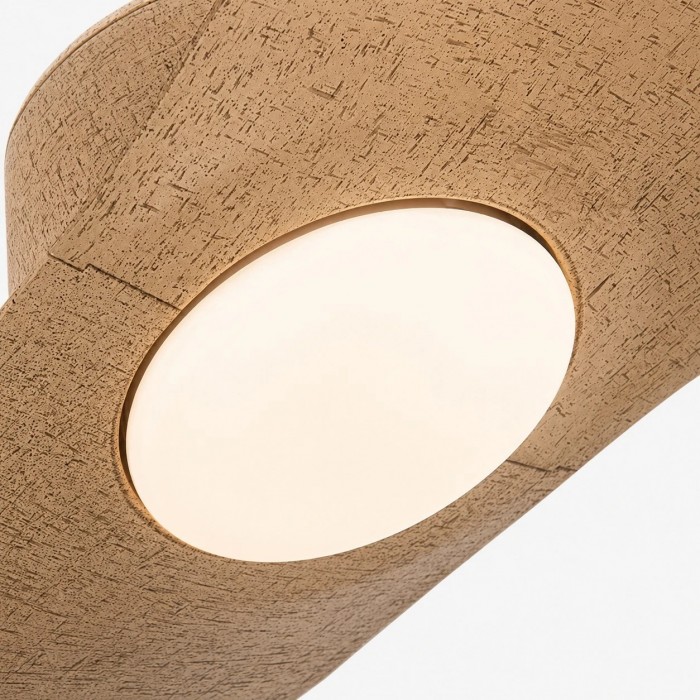 Plafondventilator met twee bladen en verlichting HL4061