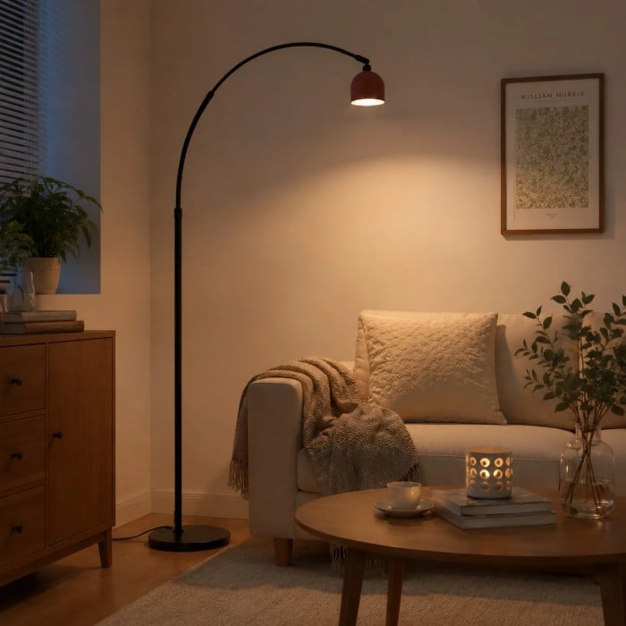 Lampadaire LED moderne italien pour salons et chambres HL4154