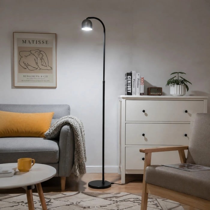 Lampadaire LED moderne italien pour salons et chambres HL4154