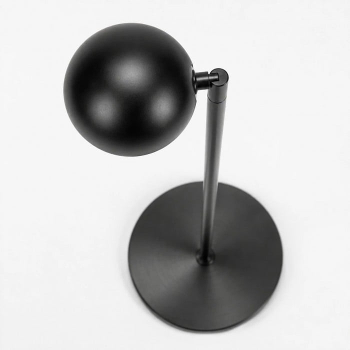 Lampadaire minimaliste noir intelligent avec télécommande HL4142