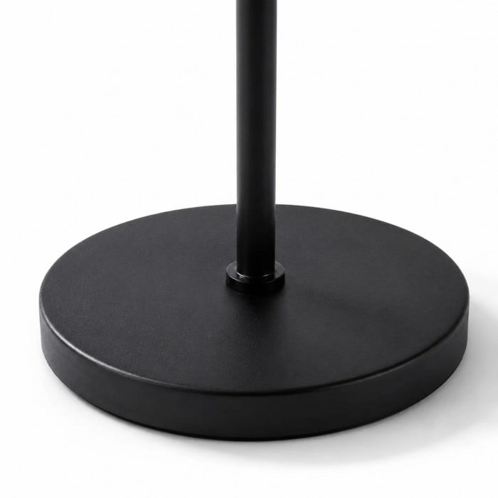 Lampadaire minimaliste noir intelligent avec télécommande HL4142