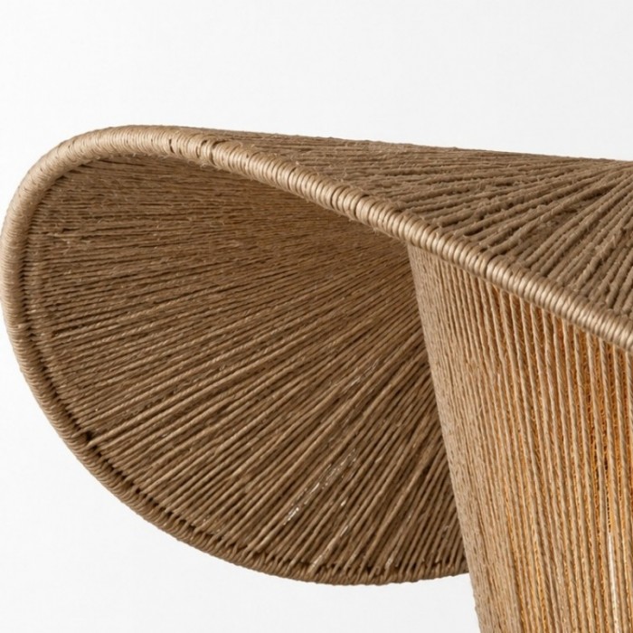Hanglamp van rotan en henneptouw voor de eetkamer HL4084