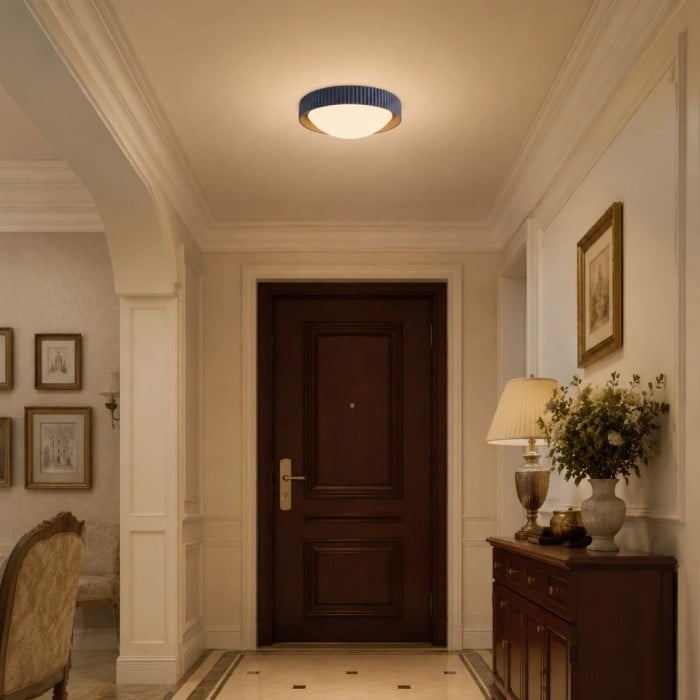 Geribbelde acrylhars plafondlamp HL4184