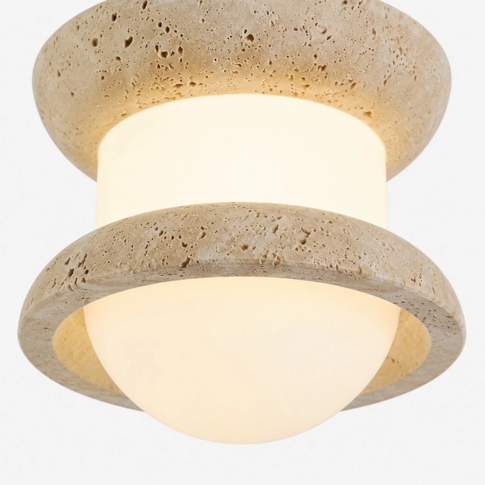 Hanglamp van travertijnsteen HL4078