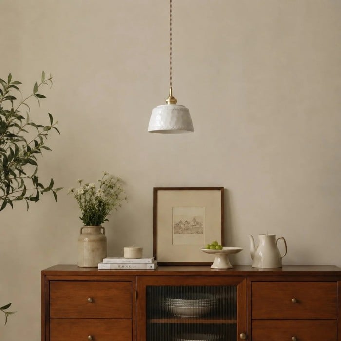 Vintage keramische hanglamp HL4074