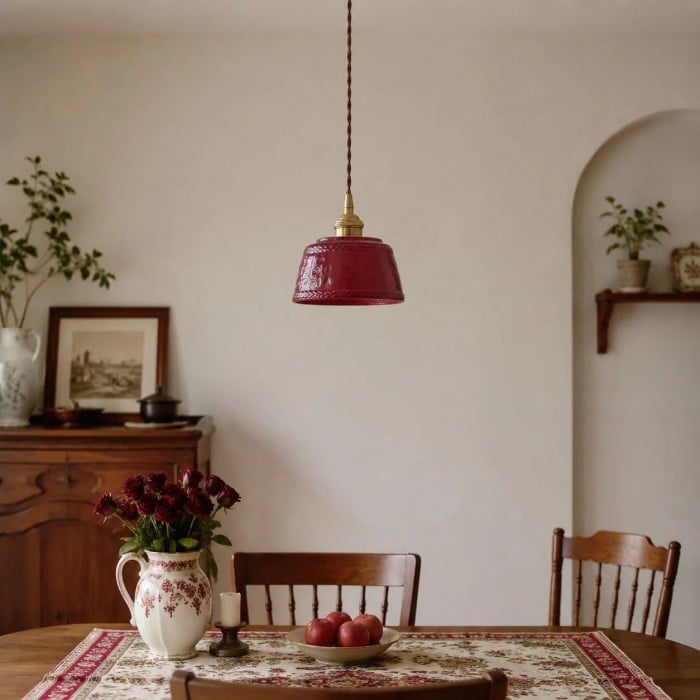 Vintage keramische hanglamp HL4074