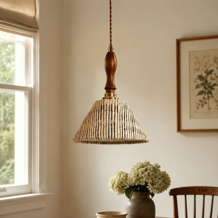 Wabi-Sabi stoffen hanglamp HL4198
