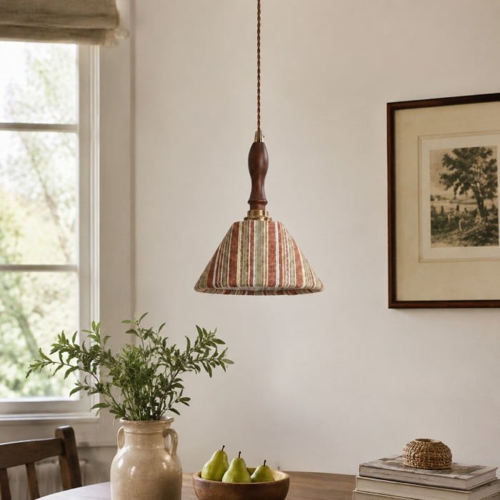 Wabi-Sabi stoffen hanglamp HL4198