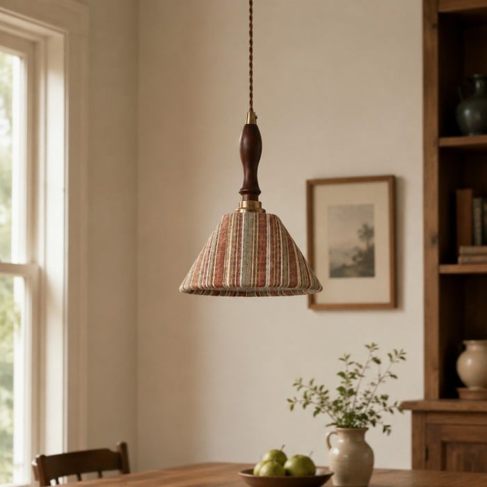 Wabi-Sabi stoffen hanglamp HL4198
