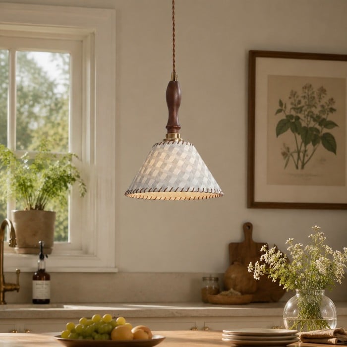 Wabi-Sabi stoffen hanglamp HL4198