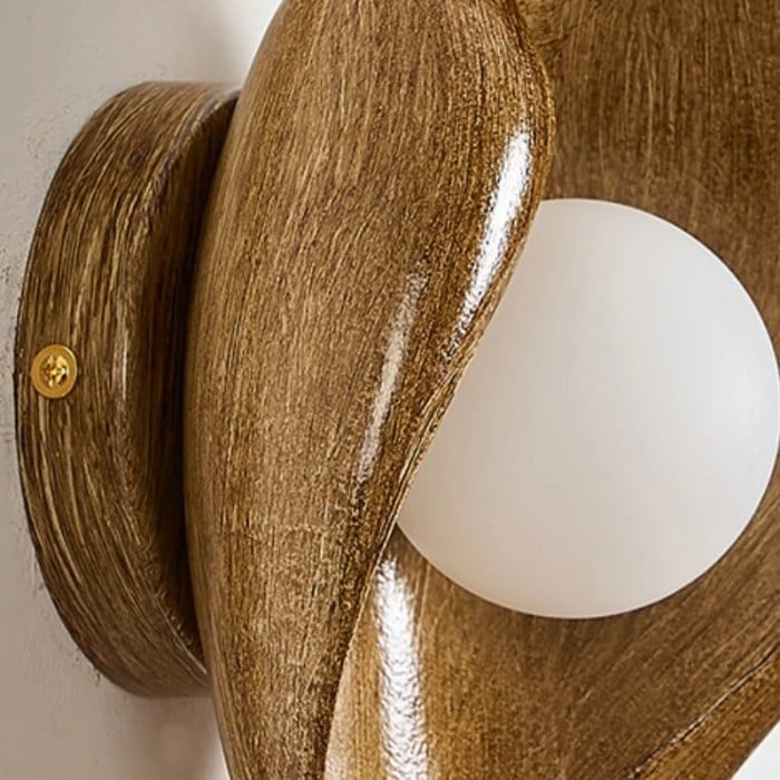 Kinkiet ścienny Wabi-Sabi Resin HL4187