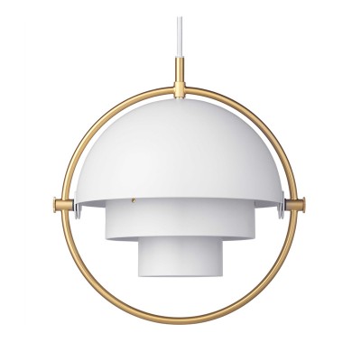 Lampe suspendue en métal multicouche rotative HL36