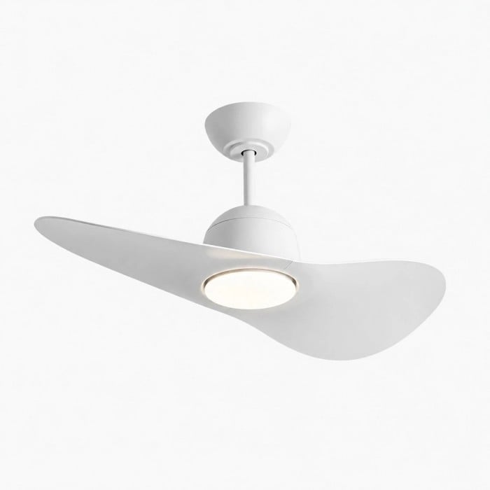 Plafondventilator met twee bladen en verlichting HL4061