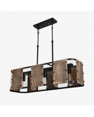 Japanse hanglamp met haak, gesmeed koper, voor hal, nachtkastje, bar en keuken HL4165