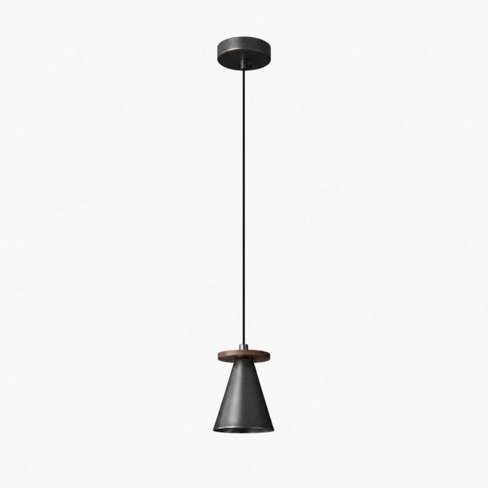 Nowoczesna minimalistyczna metalowa lampa wisząca do salonu lub sypialni HL4132