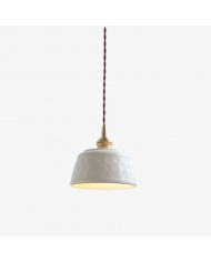 Vintage celadon keramische lotus hanglamp HL4066