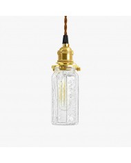 Vintage industriële biljart hanglamp met glazen of ijzeren kappen HL4067