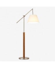 Lampadaire en tissu rayé HL3766