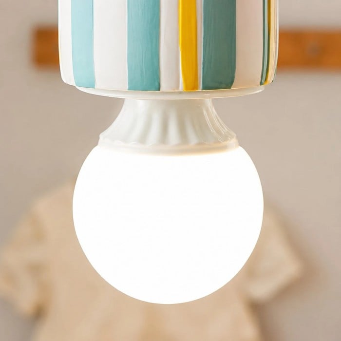 Hanglamp met dierenprint in geschenkdoos voor kinderkamer HL3949