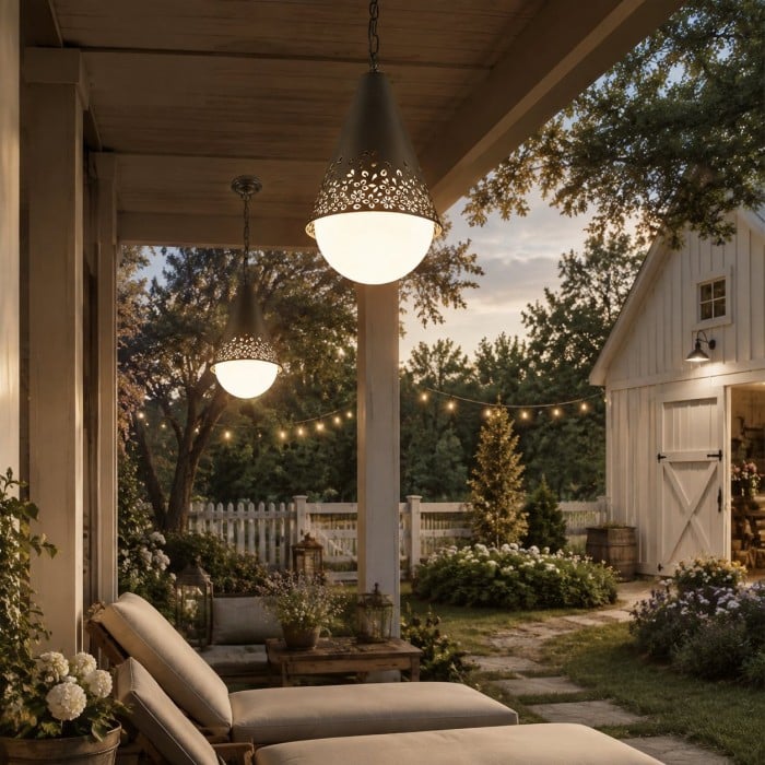 Baoxela industriële hanglamp voor buiten HL3819